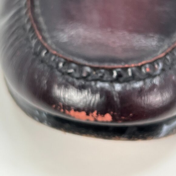 Cole Haan Penny Loafer Mens 9D Burgundy 03504 Office Preppy